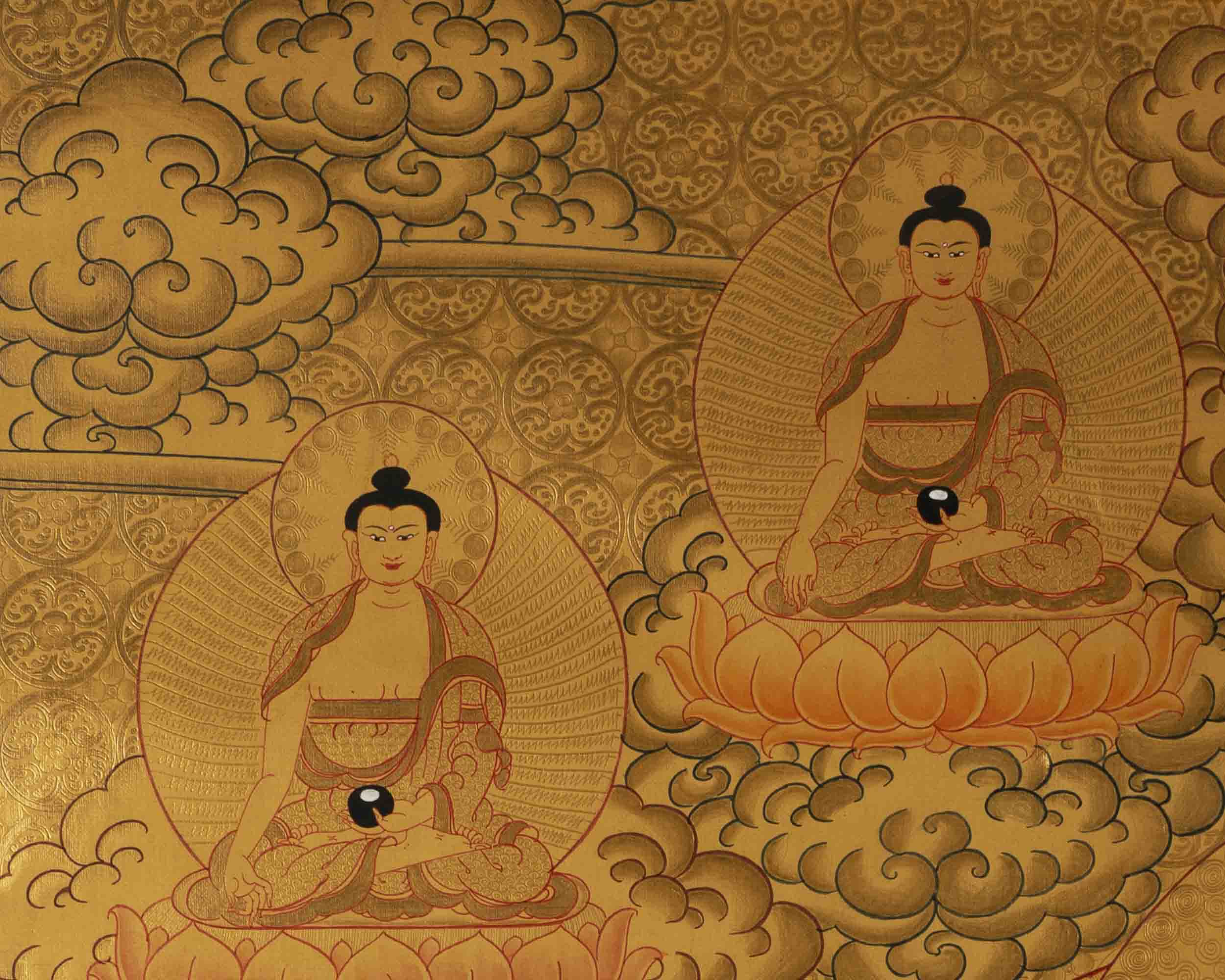 Lord Shakyamuni Buddha Thangka | Wall Decoration Painting