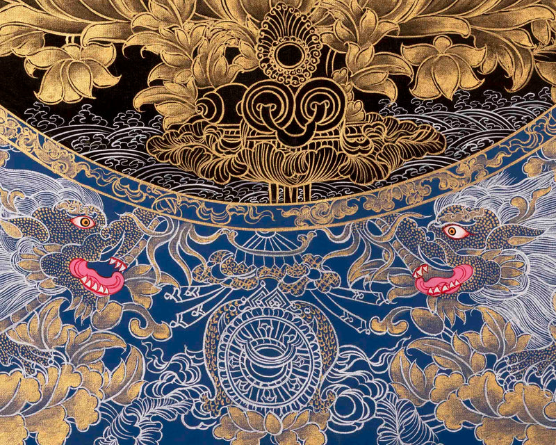 Amitabha Buddha Thangka | Handpainted Art | Religious Gifts