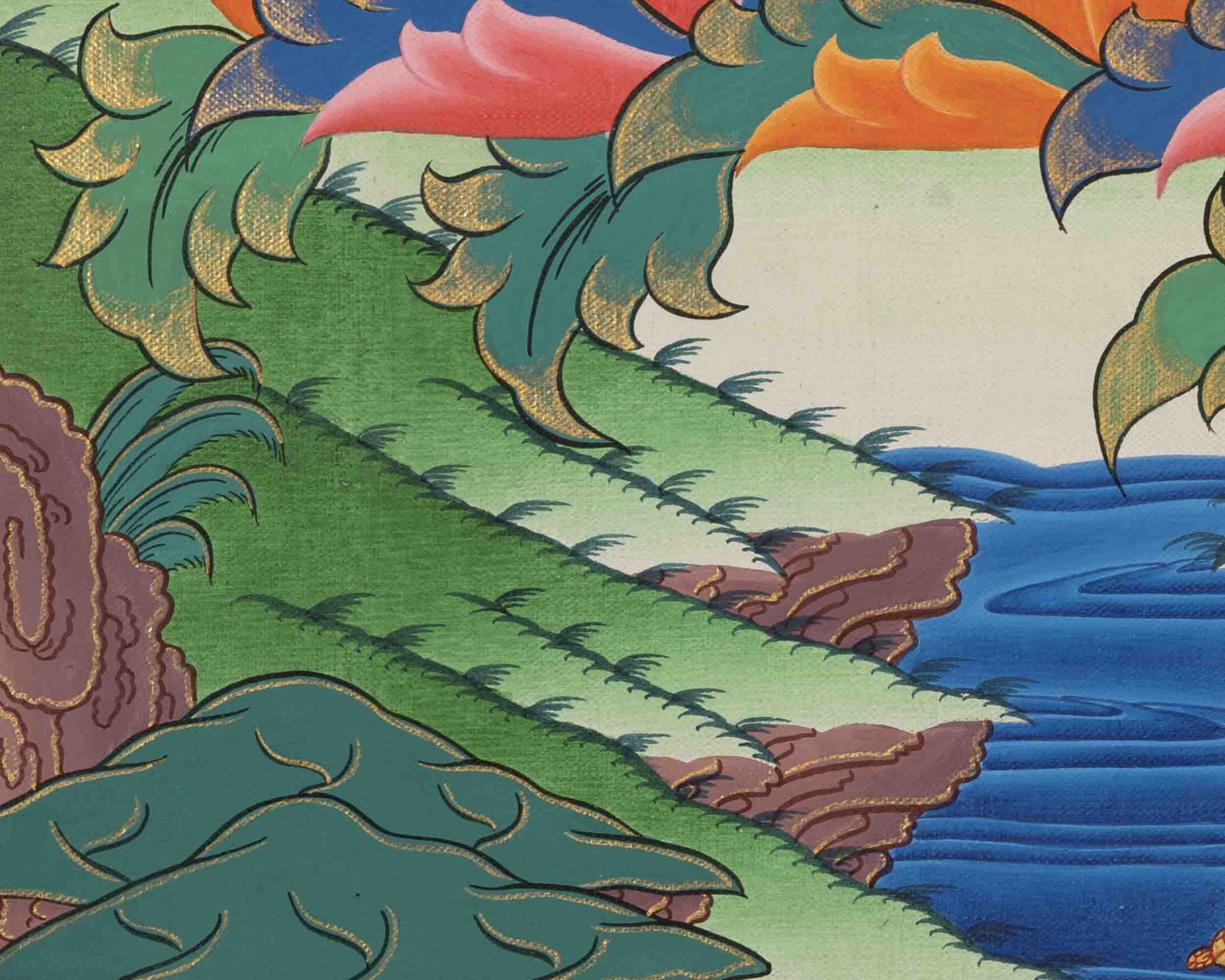 Yab Yum Buddha Thangka | Samantabhadra | Buddhist Artwork
