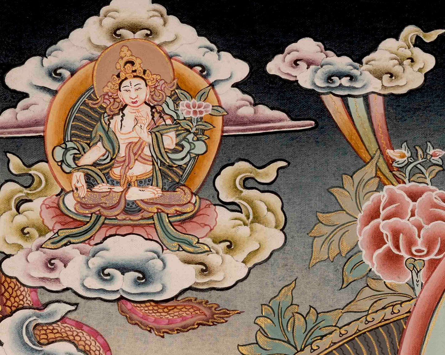 Avalokiteshvara Thangka | Spiritual Asian Art