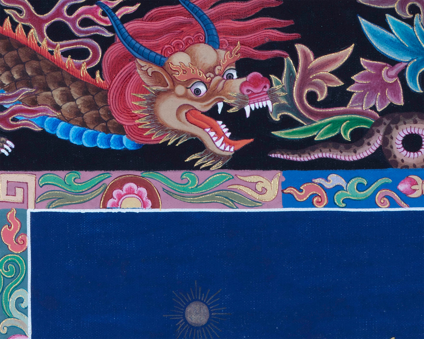 Tibetan Green Tara | Newari Paubha Art of Mother Tara