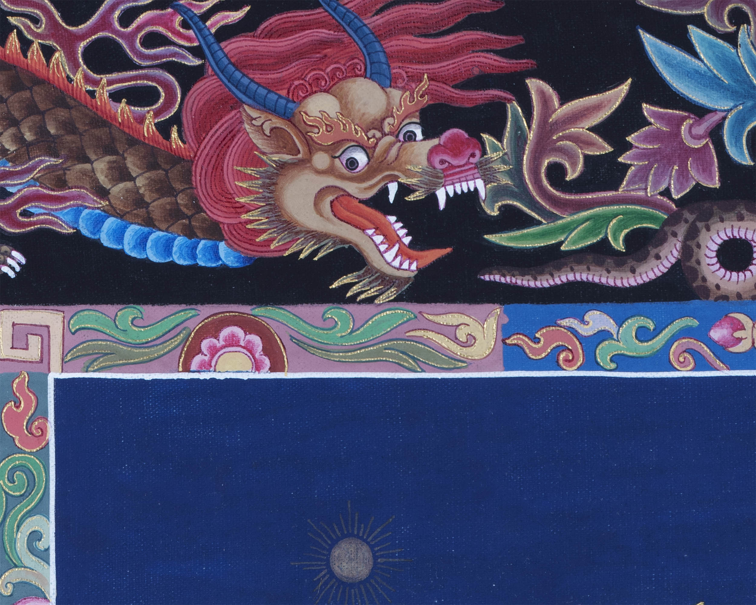 Tibetan Green Tara | Newari Paubha Art of Mother Tara