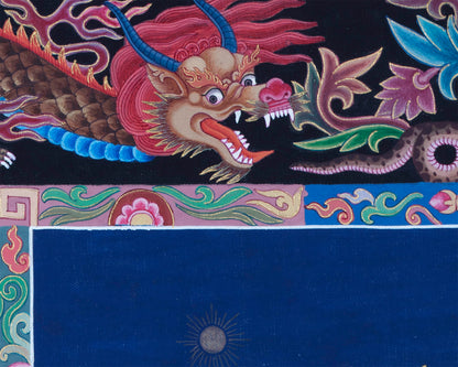 Tibetan Green Tara | Newari Paubha Art of Mother Tara