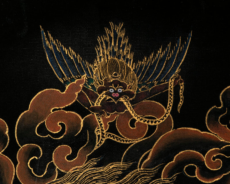 Phurba Vajrakilaya Thangka | Traditional Buddhist Art