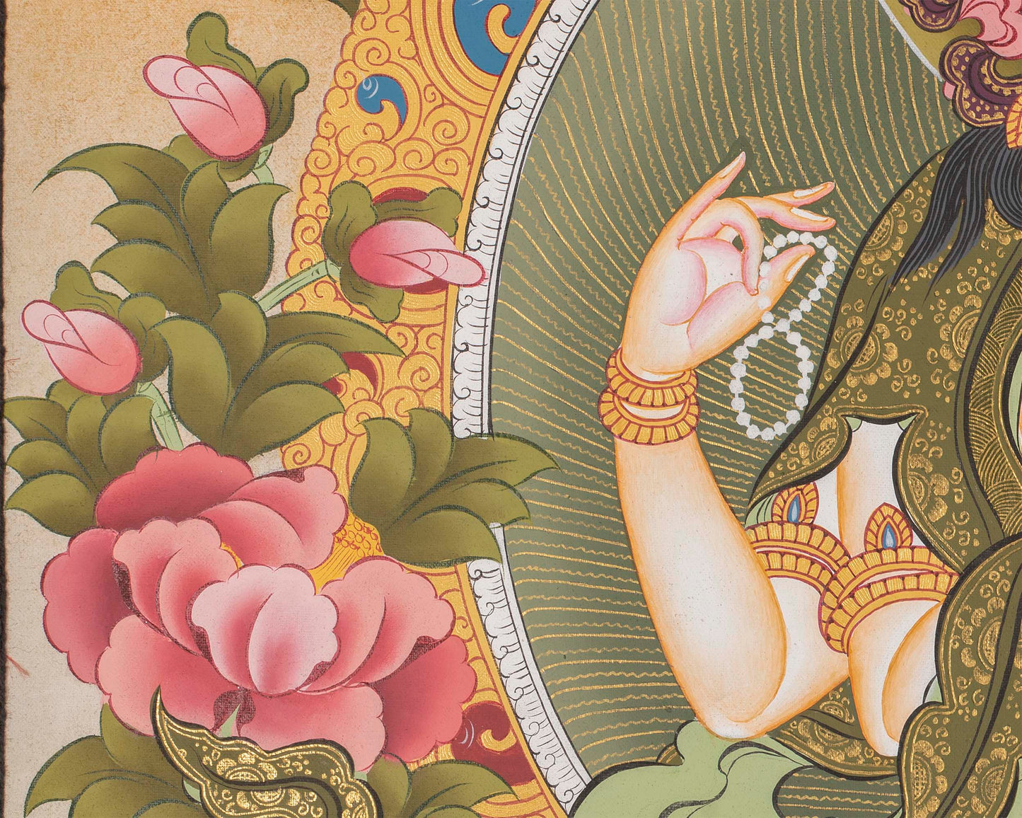 Bodhisattva Avalokiteshvara Tapestry | Chengrezig Thangka