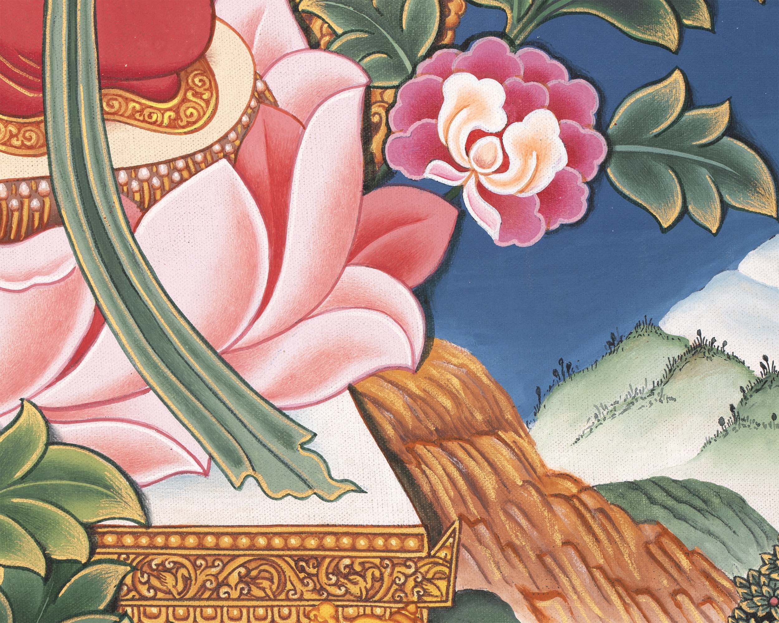 Kubera Print | Handmade Newari Thangka