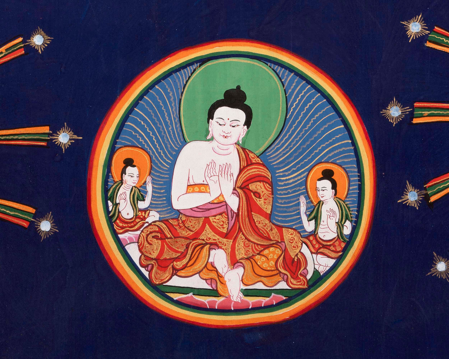 Green Tara Thangka | Wall Decor Painting