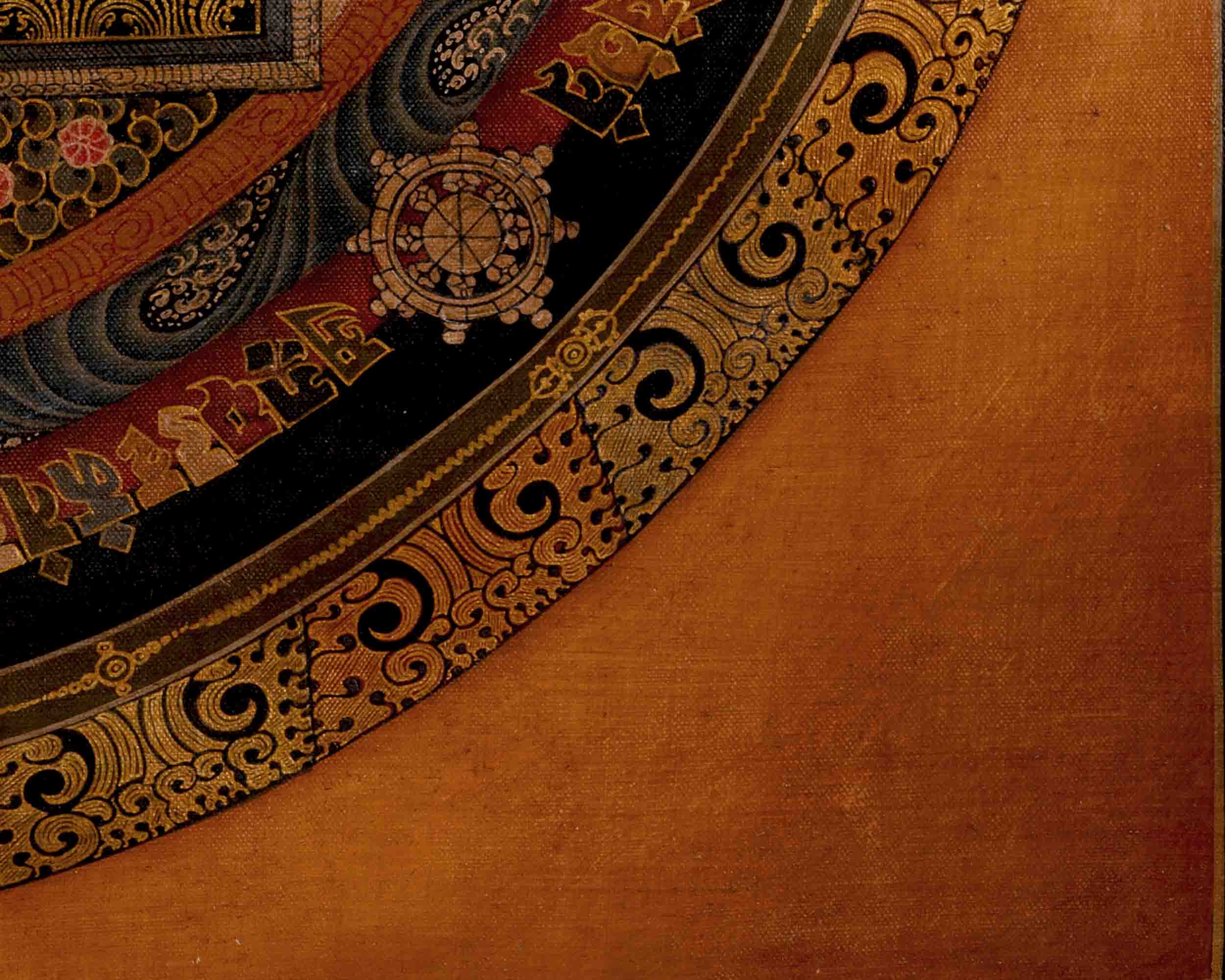 Tibetan Kalachakra Mandala | Traditional Thangka | Wall Decors