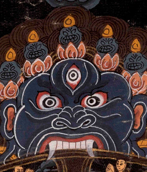 Religious Bhavachakra Thangka | Traditional Artwork | Wall Decors