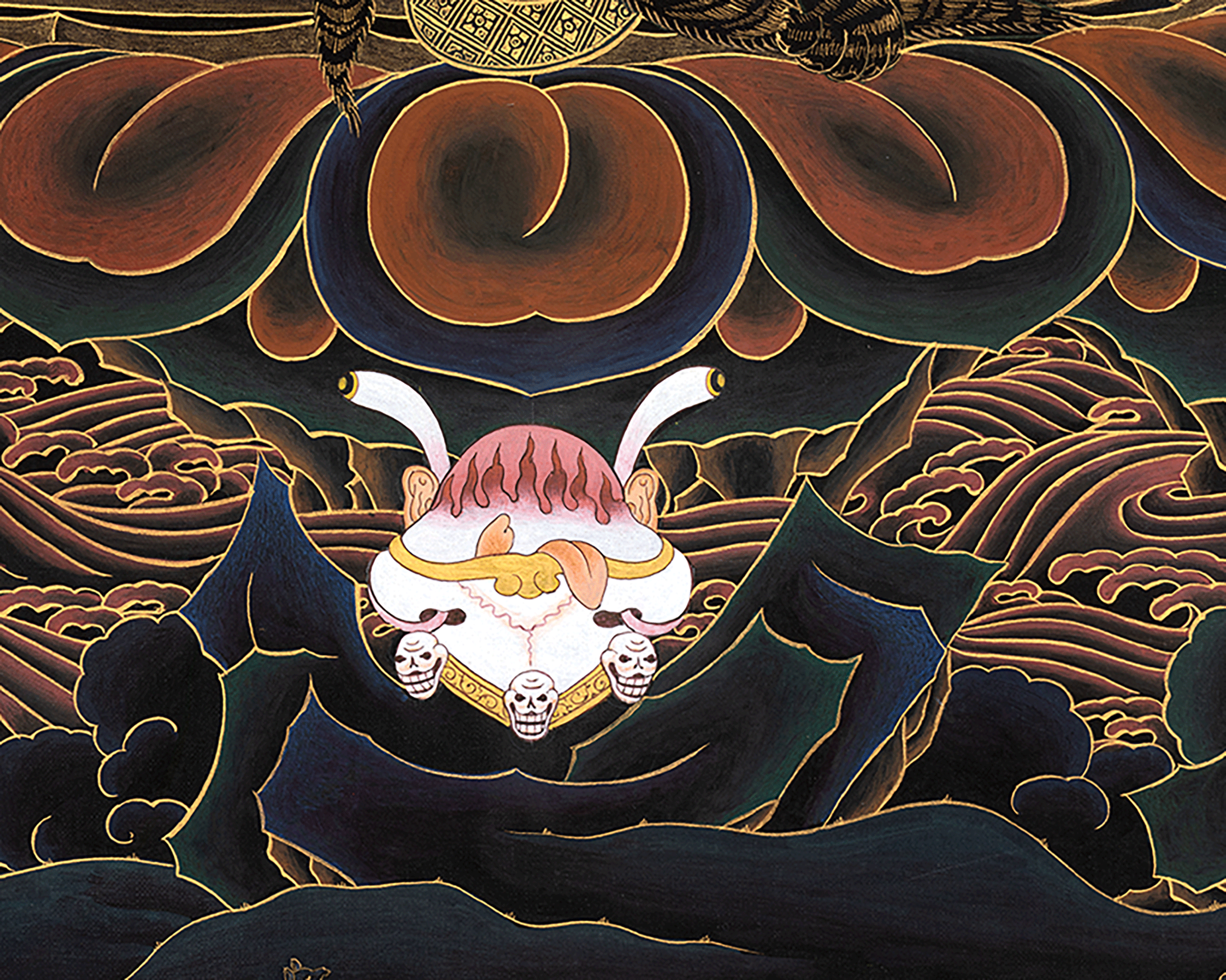 Mahakala Bernagchen Thangka | A Symbol of Protection and Power In Tibetan Buddhism