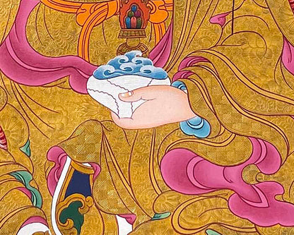 Guru Rinpoche Thangka | Religious Buddhist Art | Wall Decors