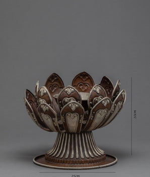 Lotus Offering Dish | Unique Ritual Items | Home Decor Gift Ideas