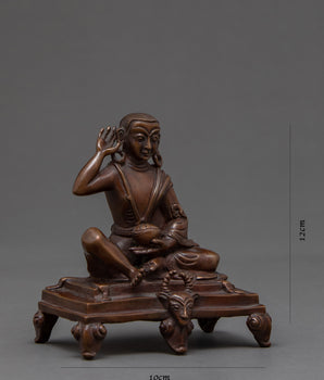 Milarepa Statue for Home Decor | Buddhist Home Altar | Antique Crafts