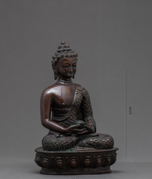 Amitabha Buddha | Buddhist Sculpture for Home Altar | Mini Buddha Statue