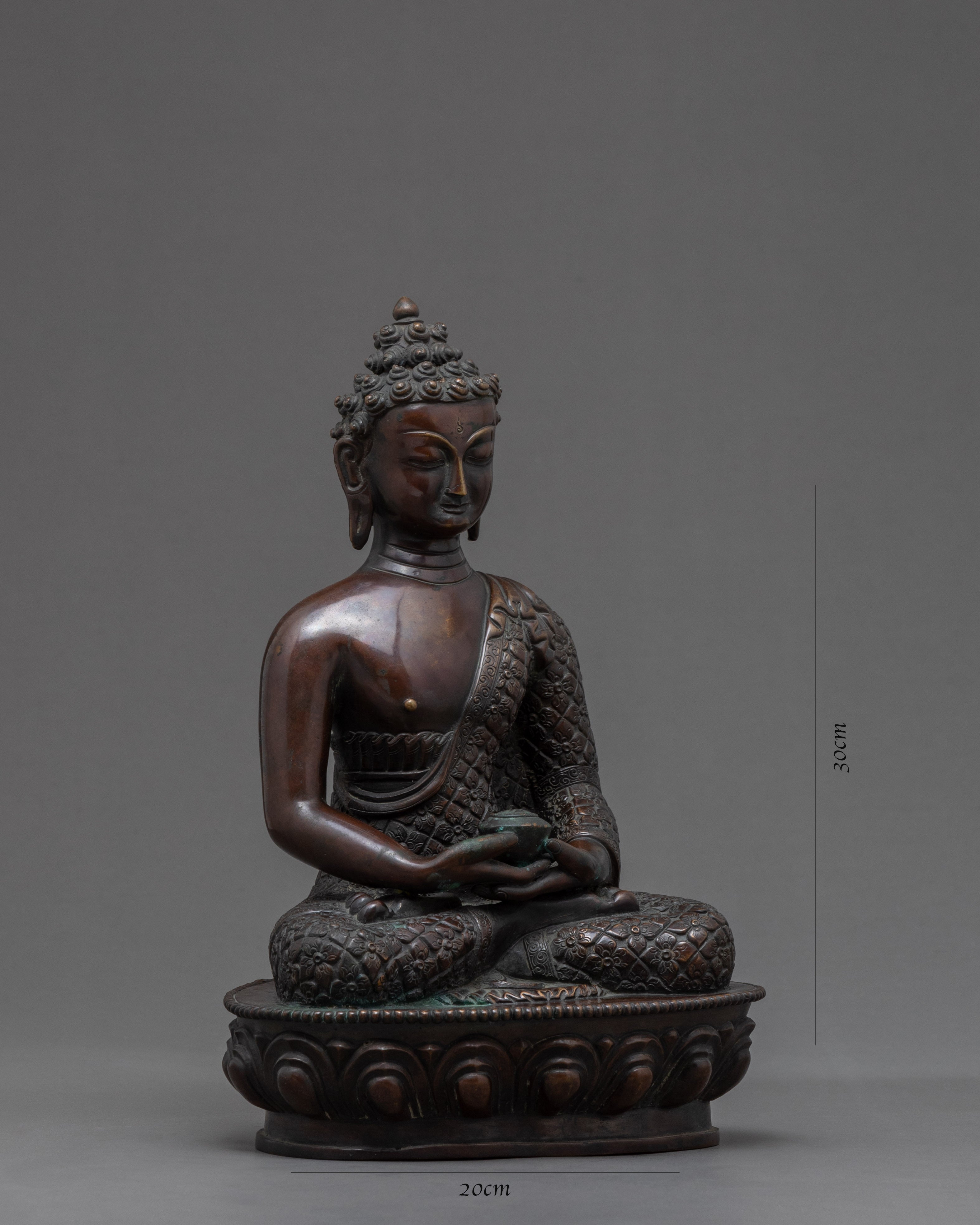 Amitabha Buddha | Buddhist Sculpture for Home Altar | Mini Buddha Statue