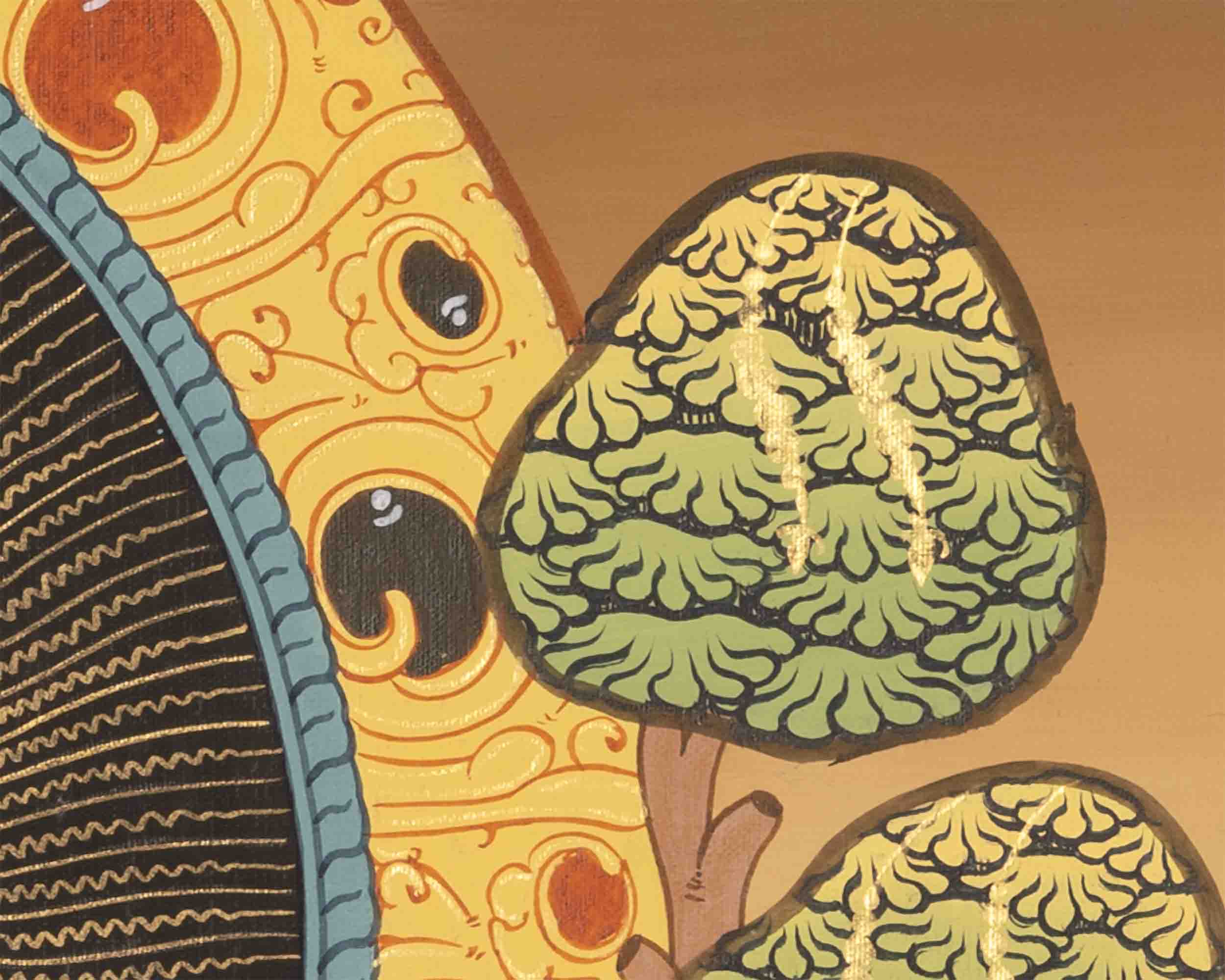 Bhaisajyaguru Thangka | Medicine Buddha | Wall Decors