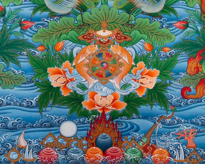 1000 Armed Chengrezig Print | Digital Printing | Wall Decoration