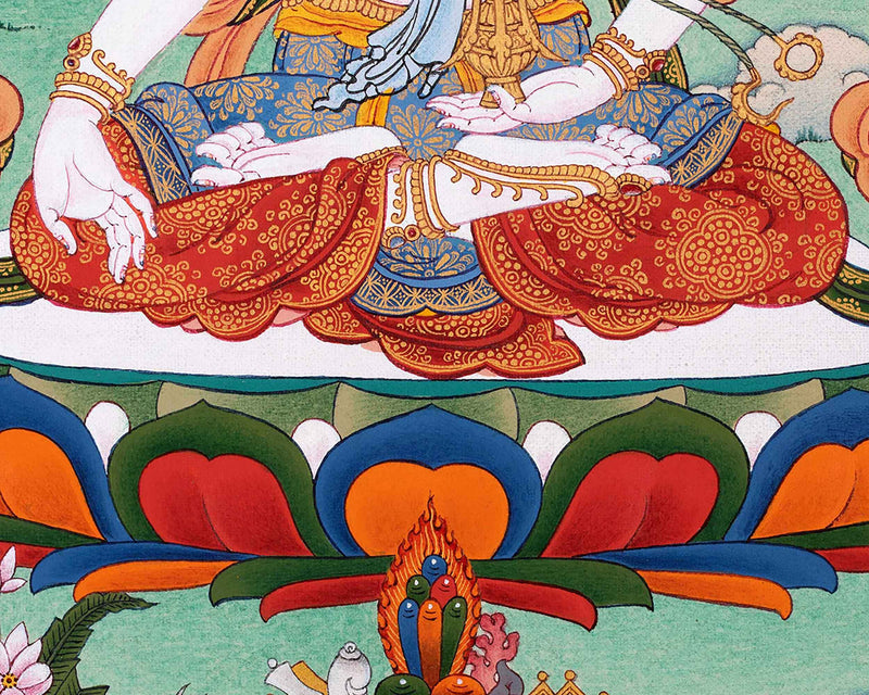 Namgyalma Thangka | Dakini of longevity