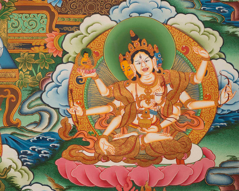 Goddess White Tara Print | Wall Decoration | Traditional Prints