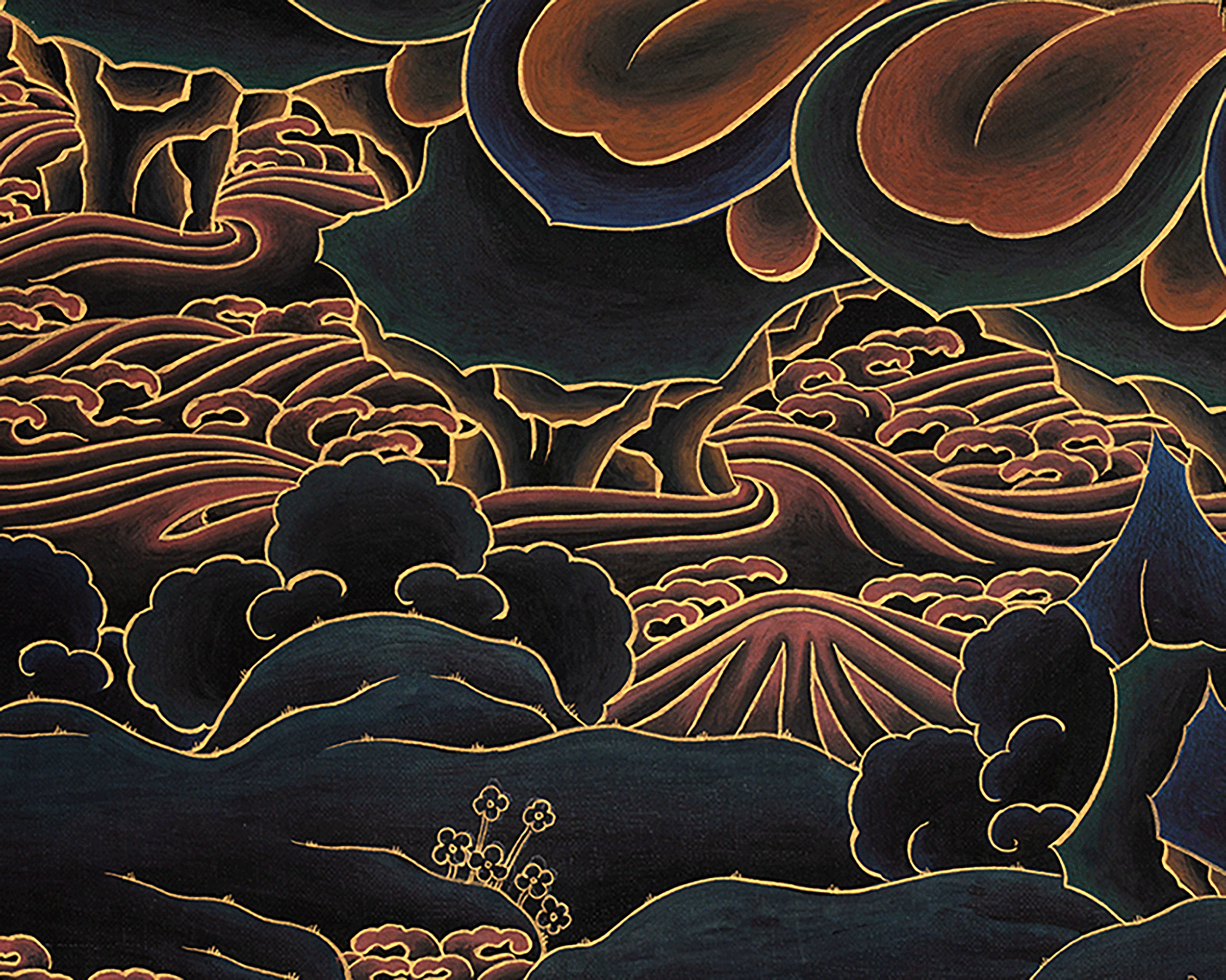Mahakala Bernagchen Thangka | A Symbol of Protection and Power In Tibetan Buddhism