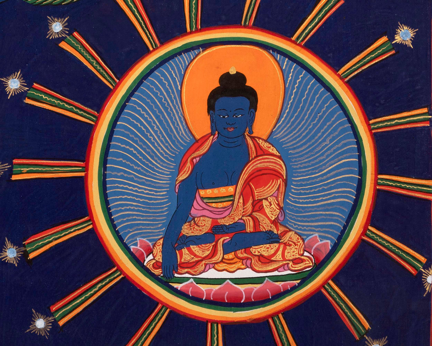 Green Tara Thangka | Wall Decor Painting