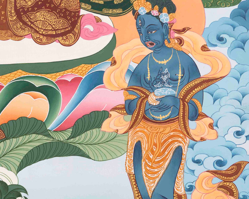 Avalokitesvara Chenresig Thangka | Religious Buddhist Art | Buddhist Gifts