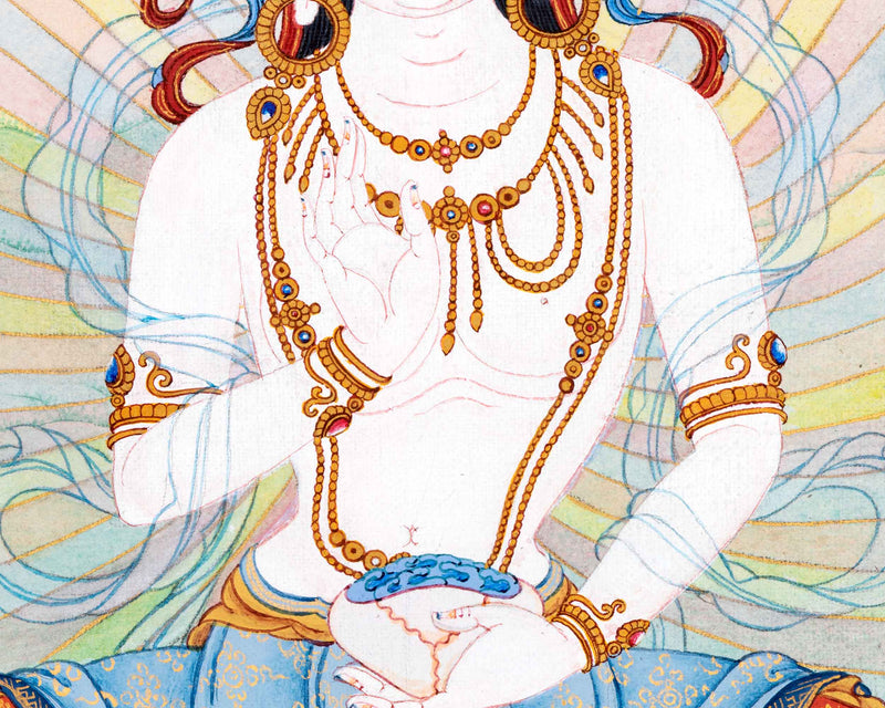 Yeshe Tsyogal Thangka | Manifestation of Bodhisattva Tara | Wisdom Dakini