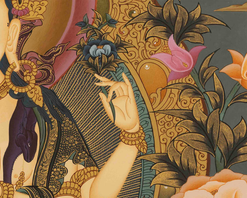 Seto Machindranath Thangka | Avalokitesvara Chengrezig Thangka