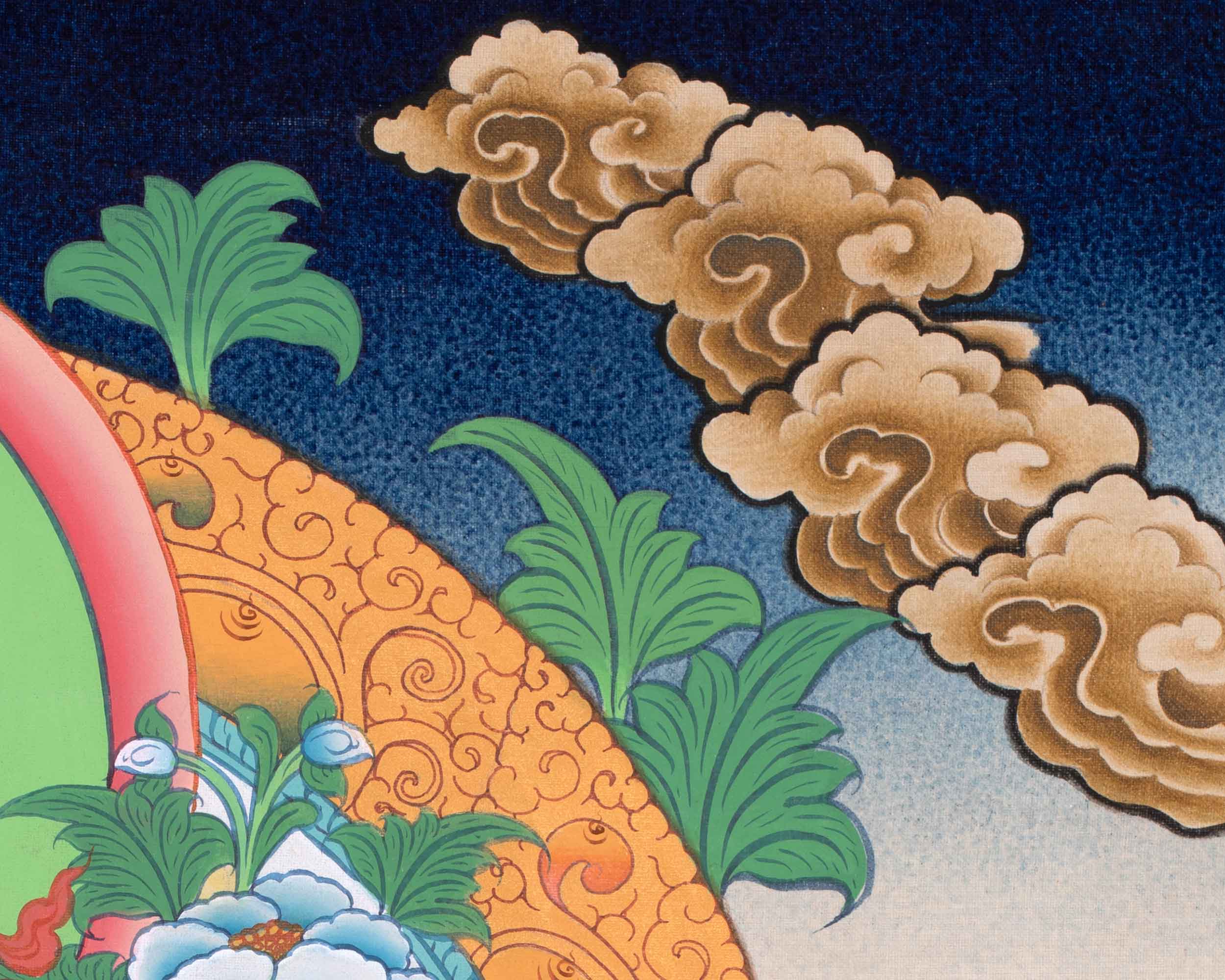 Goddess White Tara Thangka | Art For Healing and Blessings | Mother of All Buddhas
