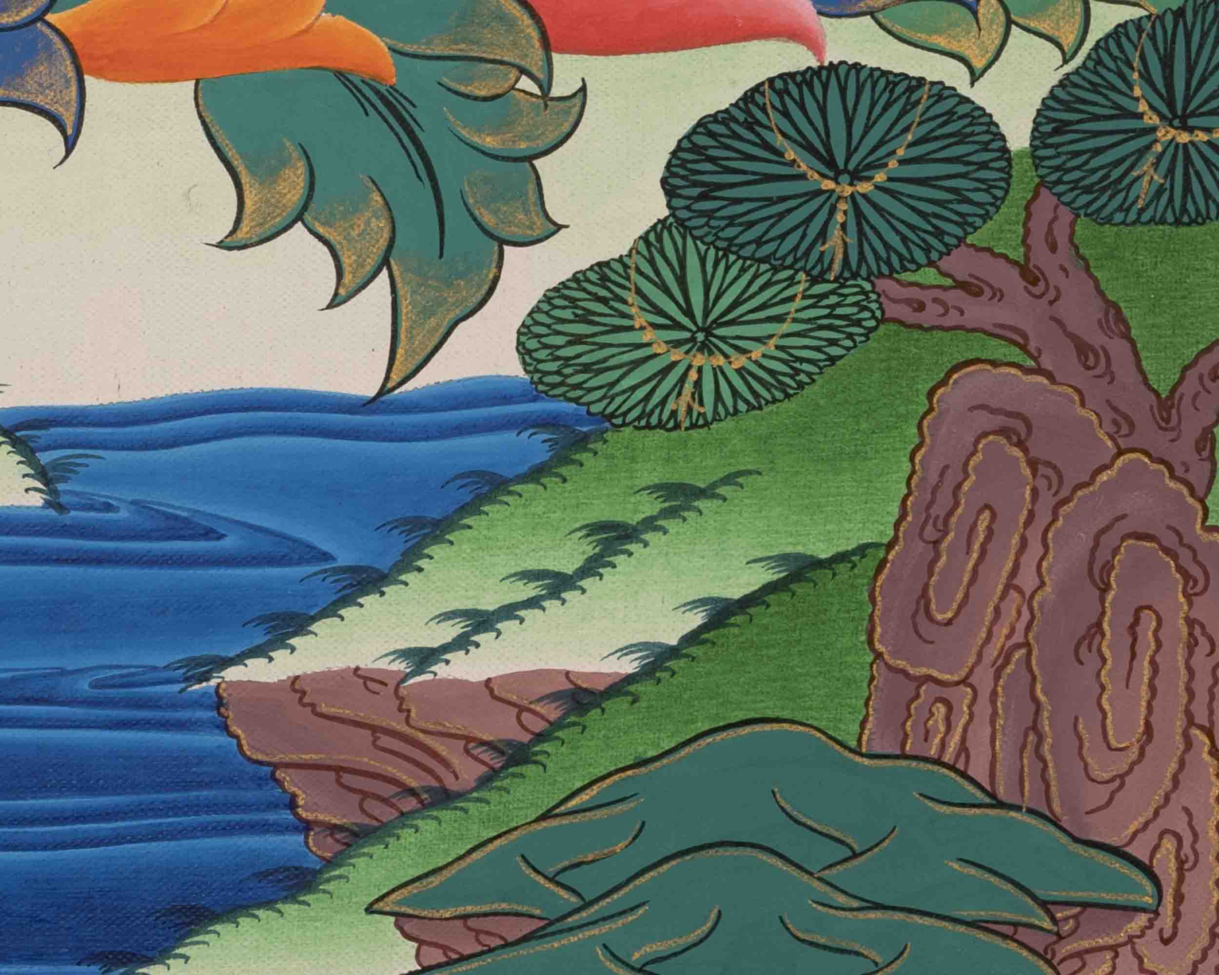 Yab Yum Buddha Thangka | Samantabhadra | Buddhist Artwork