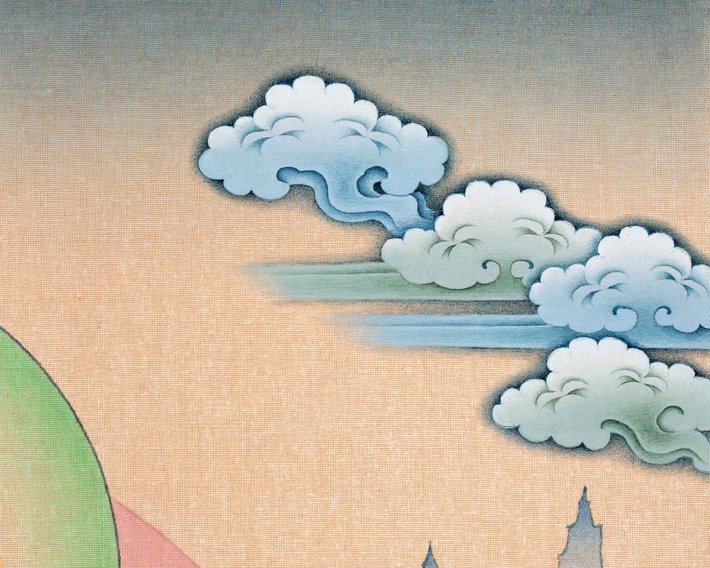 Thangka Artistry of Vairocana Buddha | Thangka Print of Universal Harmony | High Quality Print For Thangka Print