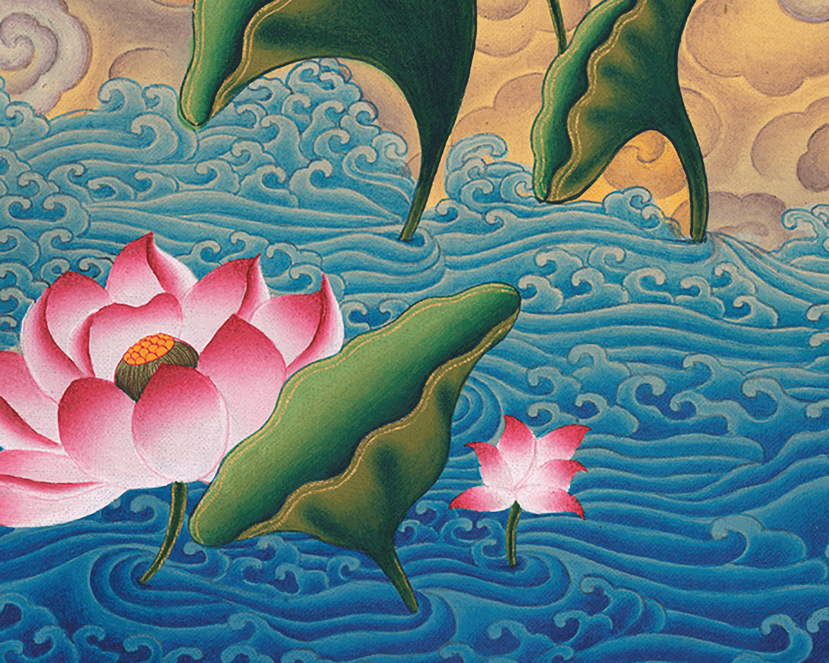 High-Quality Ganga Canvas Print |  Nepal Art