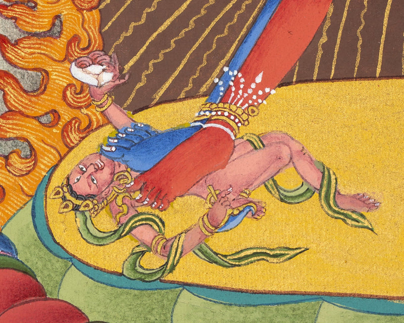 Two Armed Chakrasamvara Thangka | Vajravarahi | Khorlo Demchok |  Meditational Yidam Deity