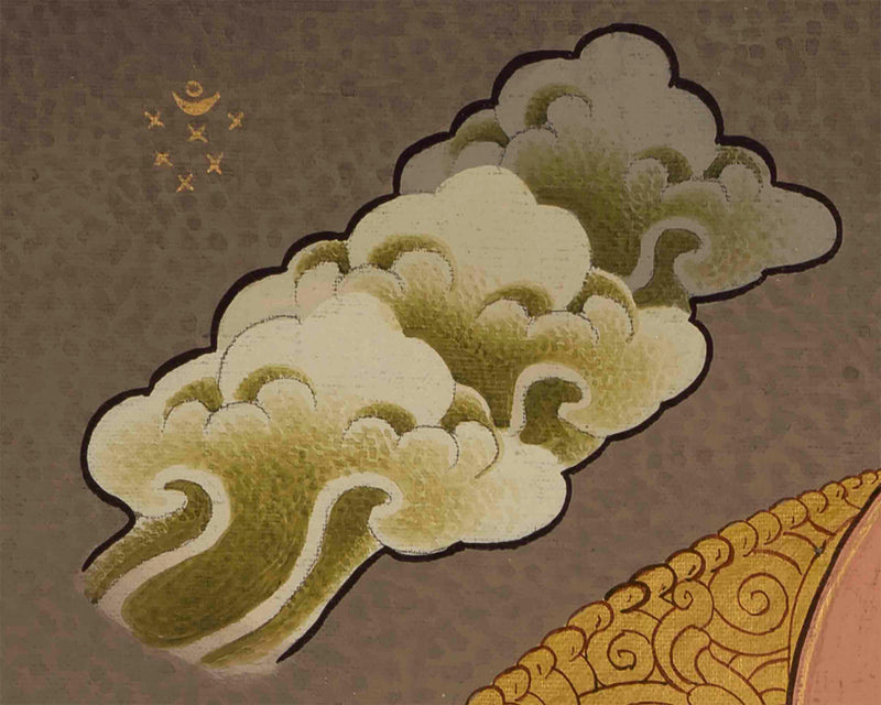 Vajrasattva Shakti Thangka | Tibetan Thangka Art