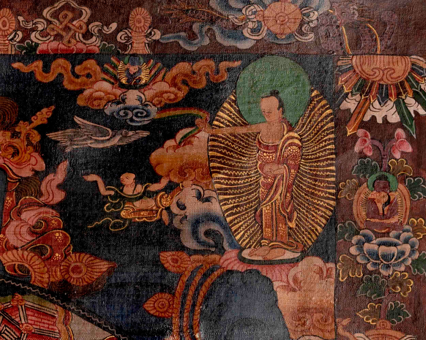 Bhavachakra Thangka | Tibetan Traditional Art | Wall Decors