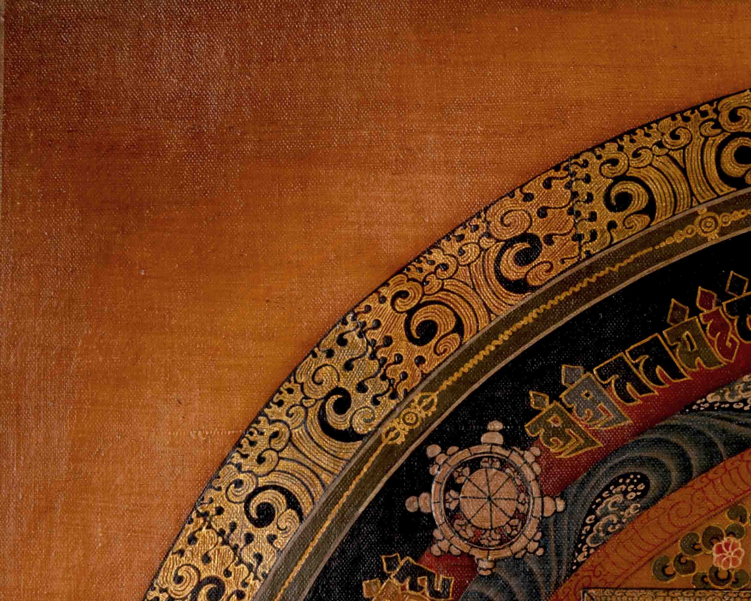 Tibetan Kalachakra Mandala | Traditional Thangka | Wall Decors