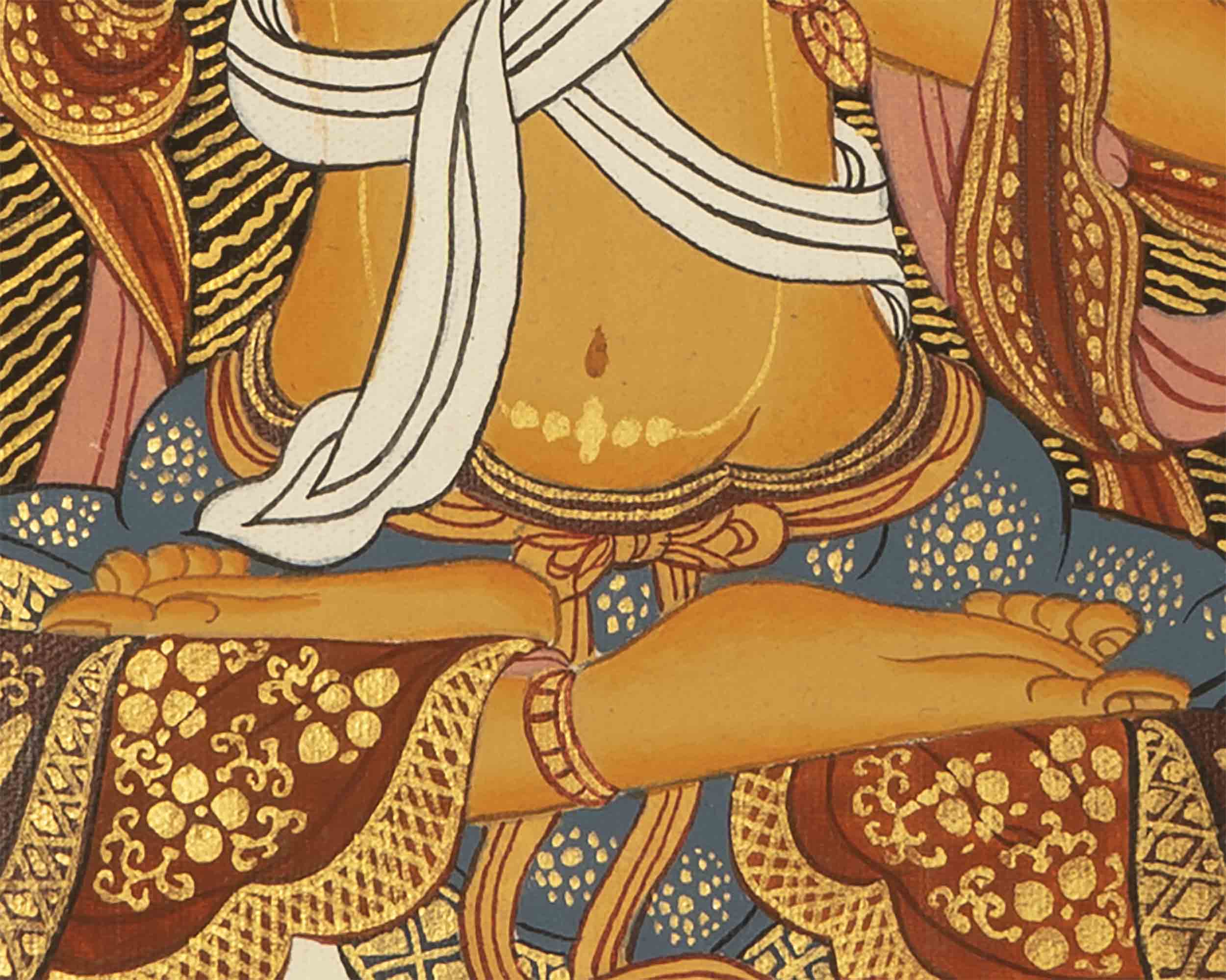 Manjushri Tibetan Thangka  |  Tibetan Thangka Art
