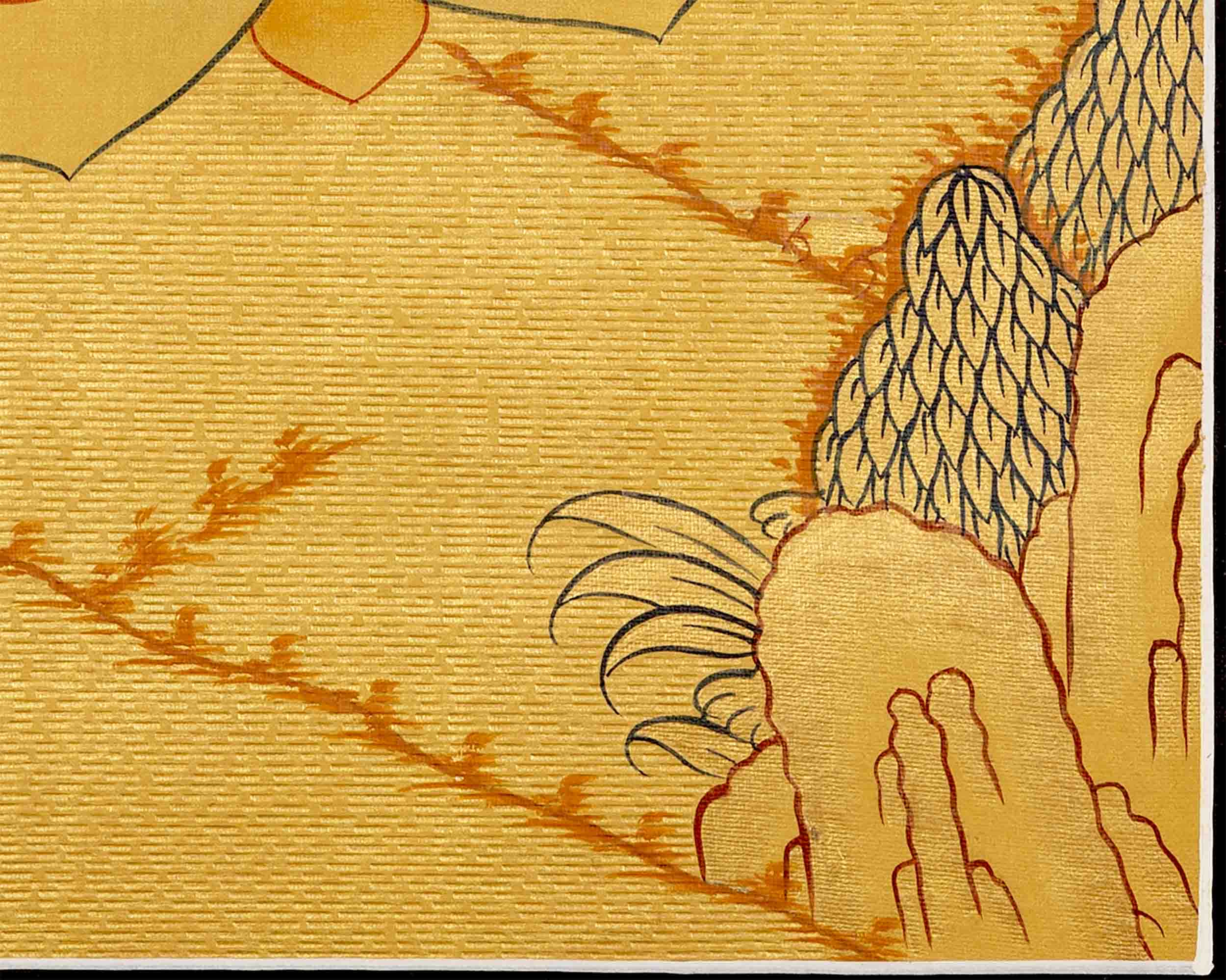 Shakyamuni Buddha Thangka Painting | Wall Hanging Decor