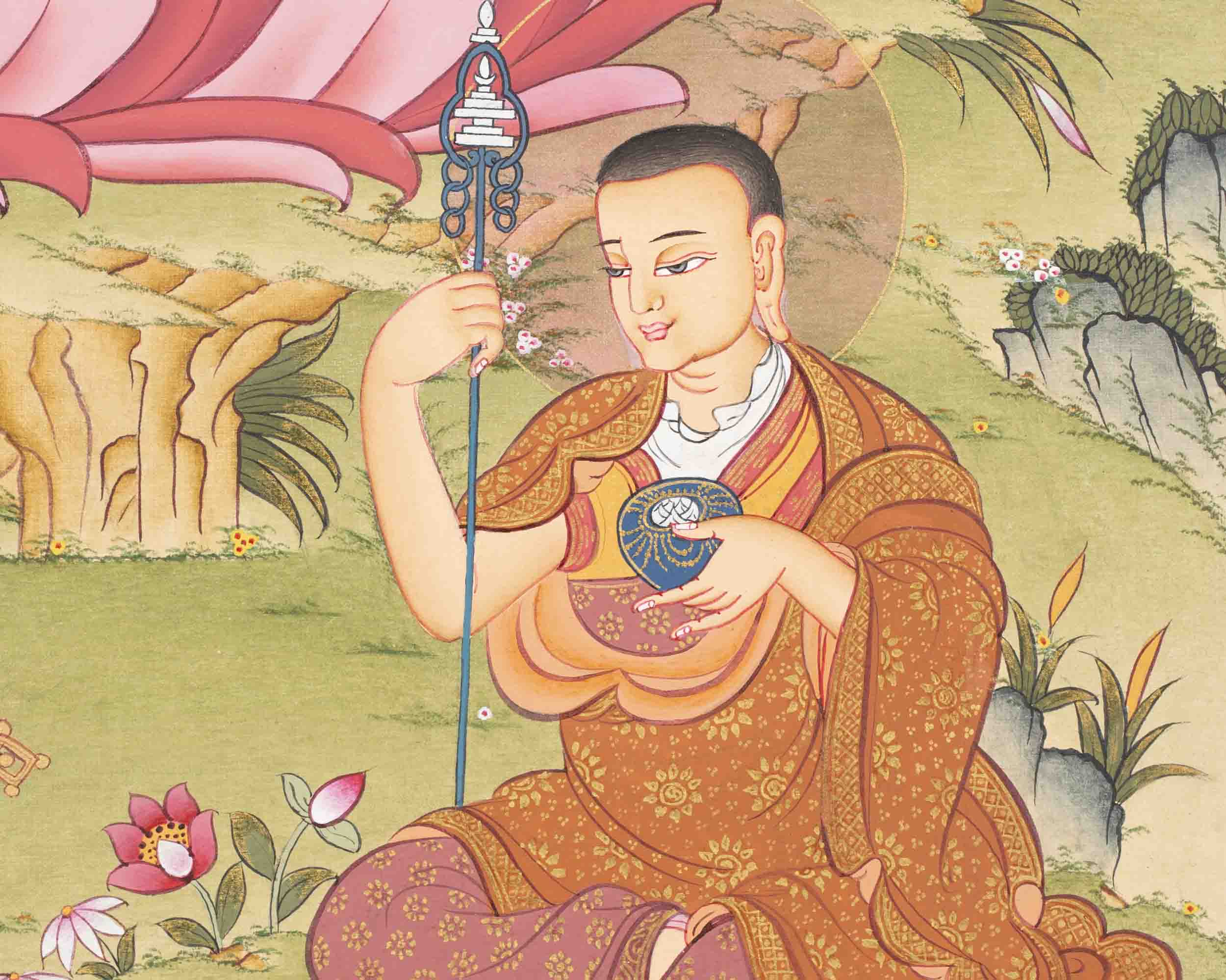 Thangka Of Medicine Buddha | Healing Buddha | Traditional Art