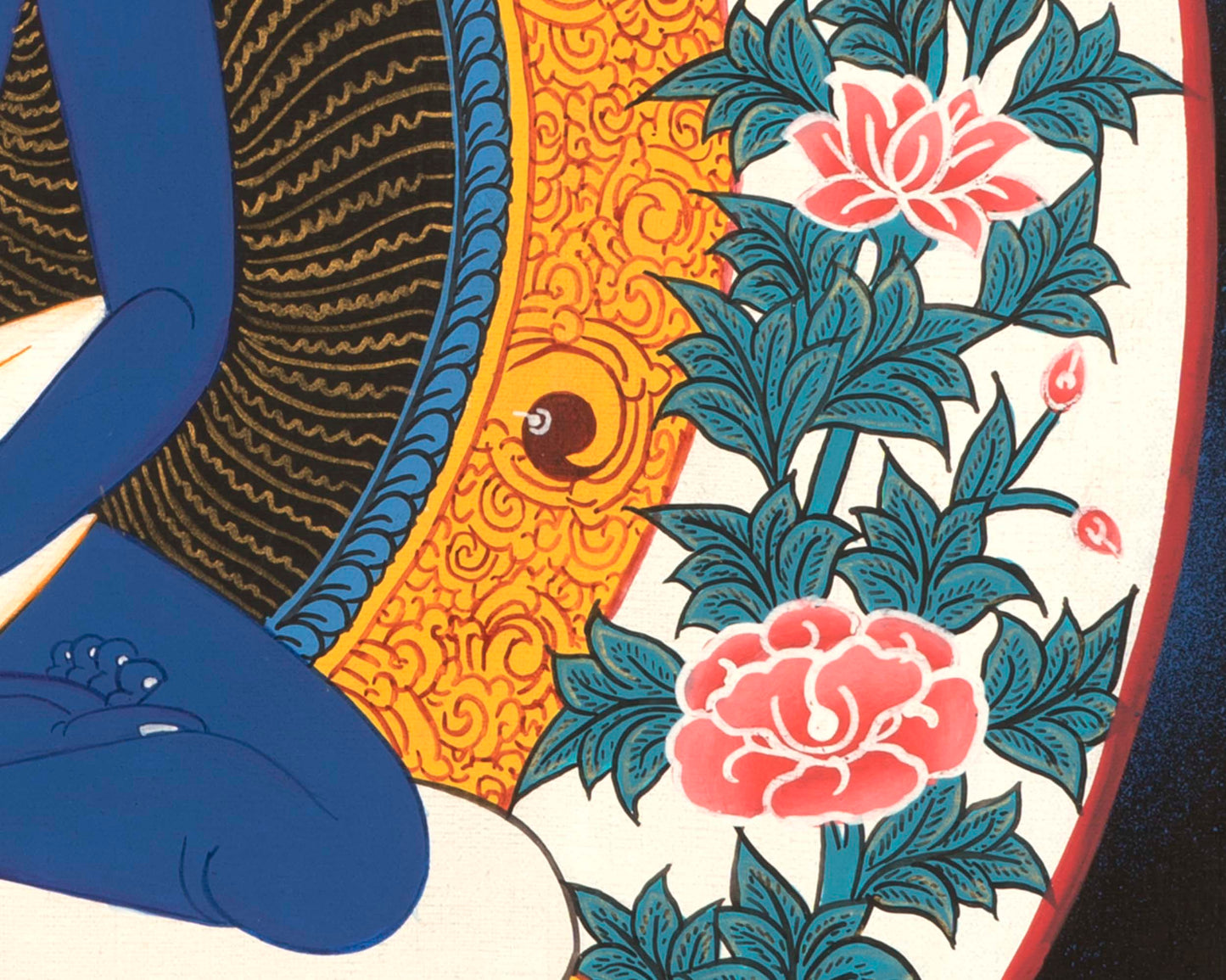 Yab Yum Buddha | Samantabhadra Thangka | Wall Hanging Decoration
