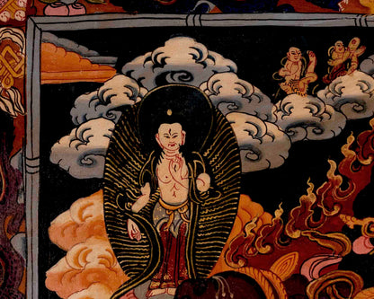 Wheel Of Life Thangka | Traditional Tibetan Art | Wall Decors