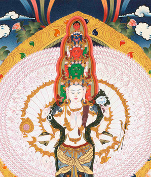 1000 Armed Avalokiteshvara | Religious Artwork | Wall Decors