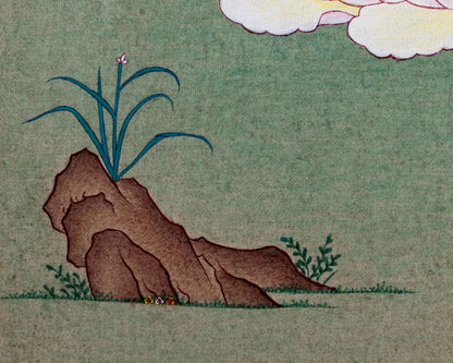 Buddhist White Tara Thangka | Handpainted Traditional Artwork | Vajrayana Painting