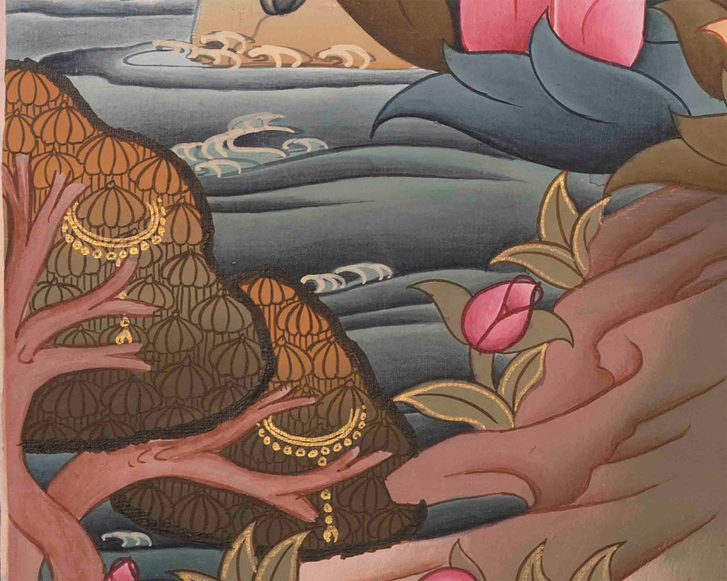 Guru Rinpoche | Padmasambhava | Traditional Tibetan Thangka