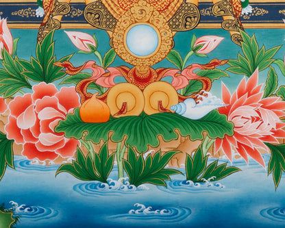 Medicine Buddha | High Quality Thangka Print