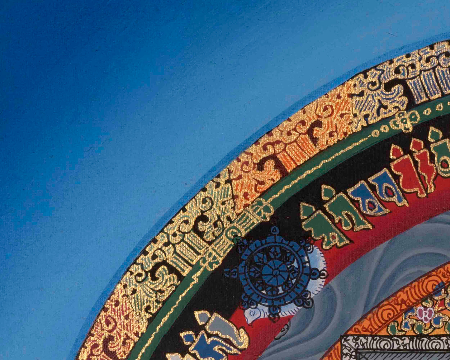 Mandala Thangka | Kalachakra Mandala | Religious Wall Decors