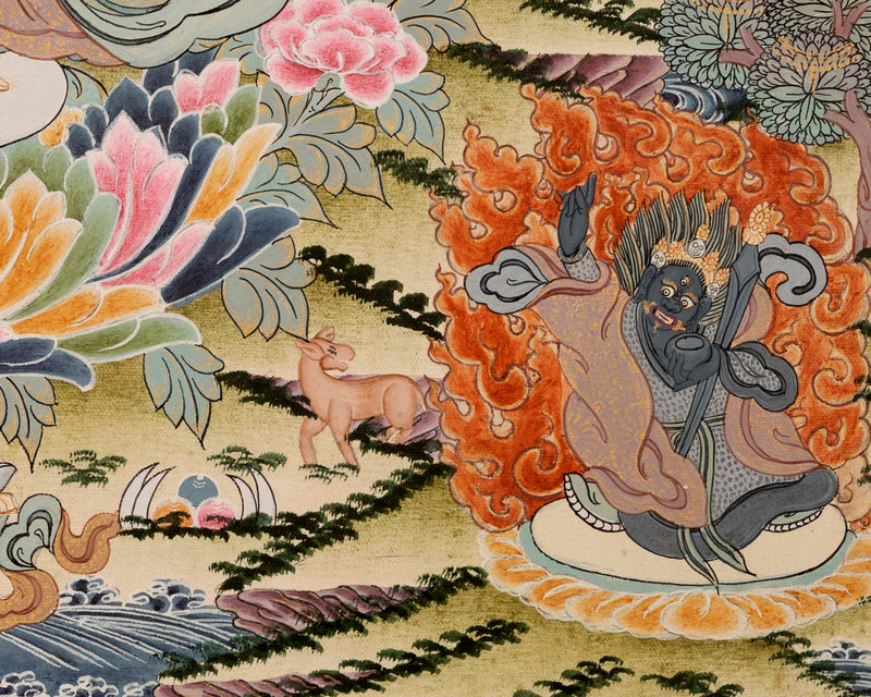 1000Armed Avalokiteshvara Thangka | Traditional Tibetan Artwork