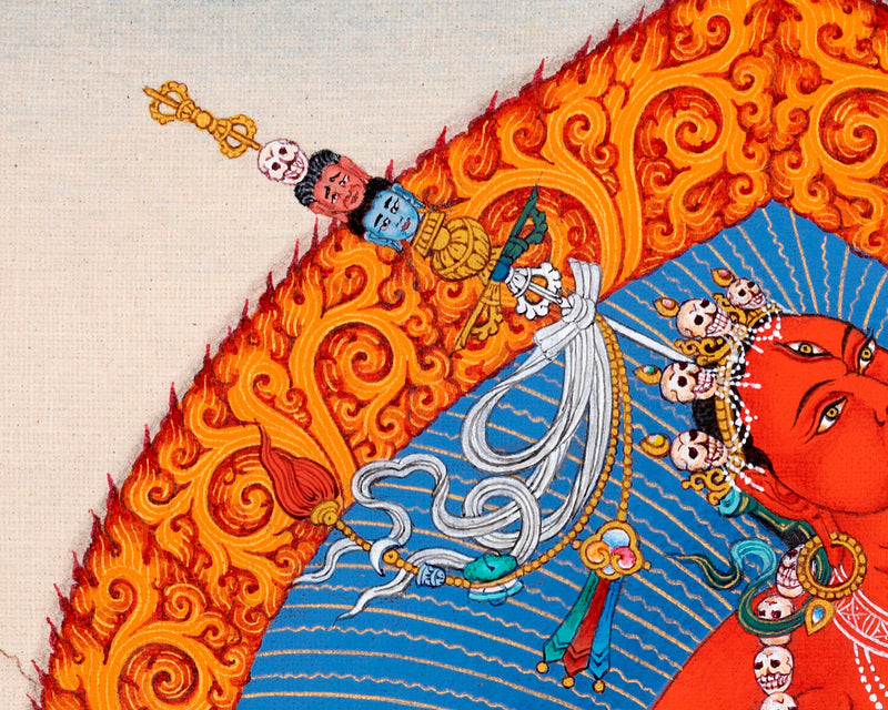 Vajrayogini Dakini Thangka | Hand Painted Tibetan Art