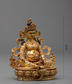 Mini Dzambhala Figurine | Yoga Studio Room Decor