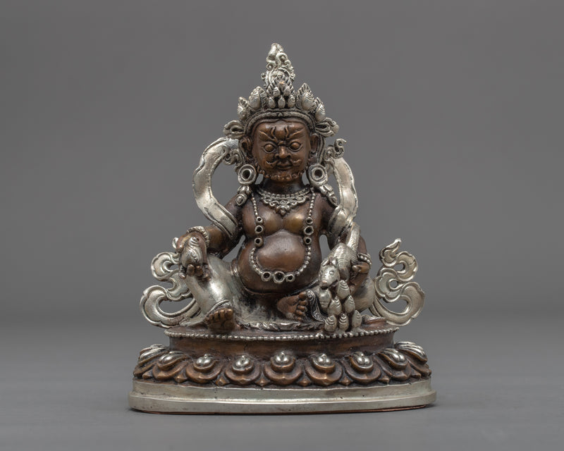 Handpainted Mini Buddha Statue | Jambala Sculpture for Room Decor